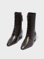 Elva Leather Ankle Boots - Image 3