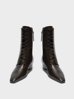 Elva Leather Ankle Boots - Image 4