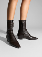 Elva Leather Ankle Boots - Image 2