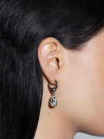 Elvin Diaspro Dalmata and Palladium-Plated Earrings - Image 3