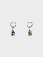 Elvin Diaspro Dalmata and Palladium-Plated Earrings - Image 1