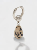 Elvin Diaspro Dalmata and Palladium-Plated Earrings - Image 2
