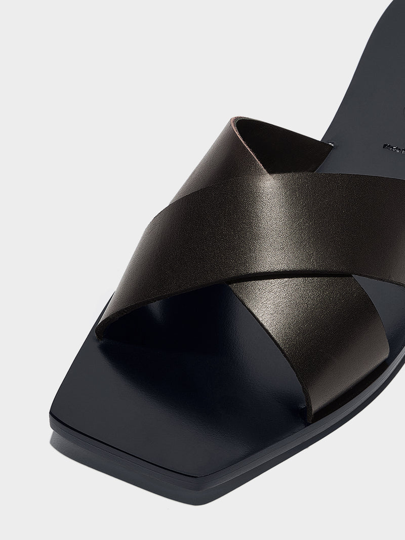 Faye Leather Sandals