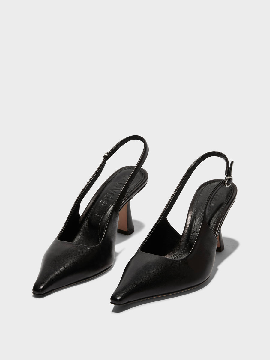 Fernanda Leather Slingback Pumps