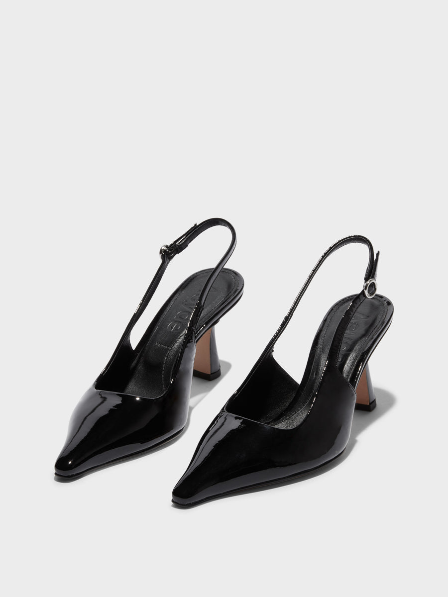 Fernanda Leather Slingback Pumps