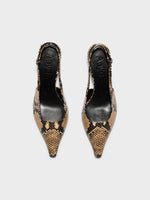 Fernanda Snake Print Pumps - Image 5