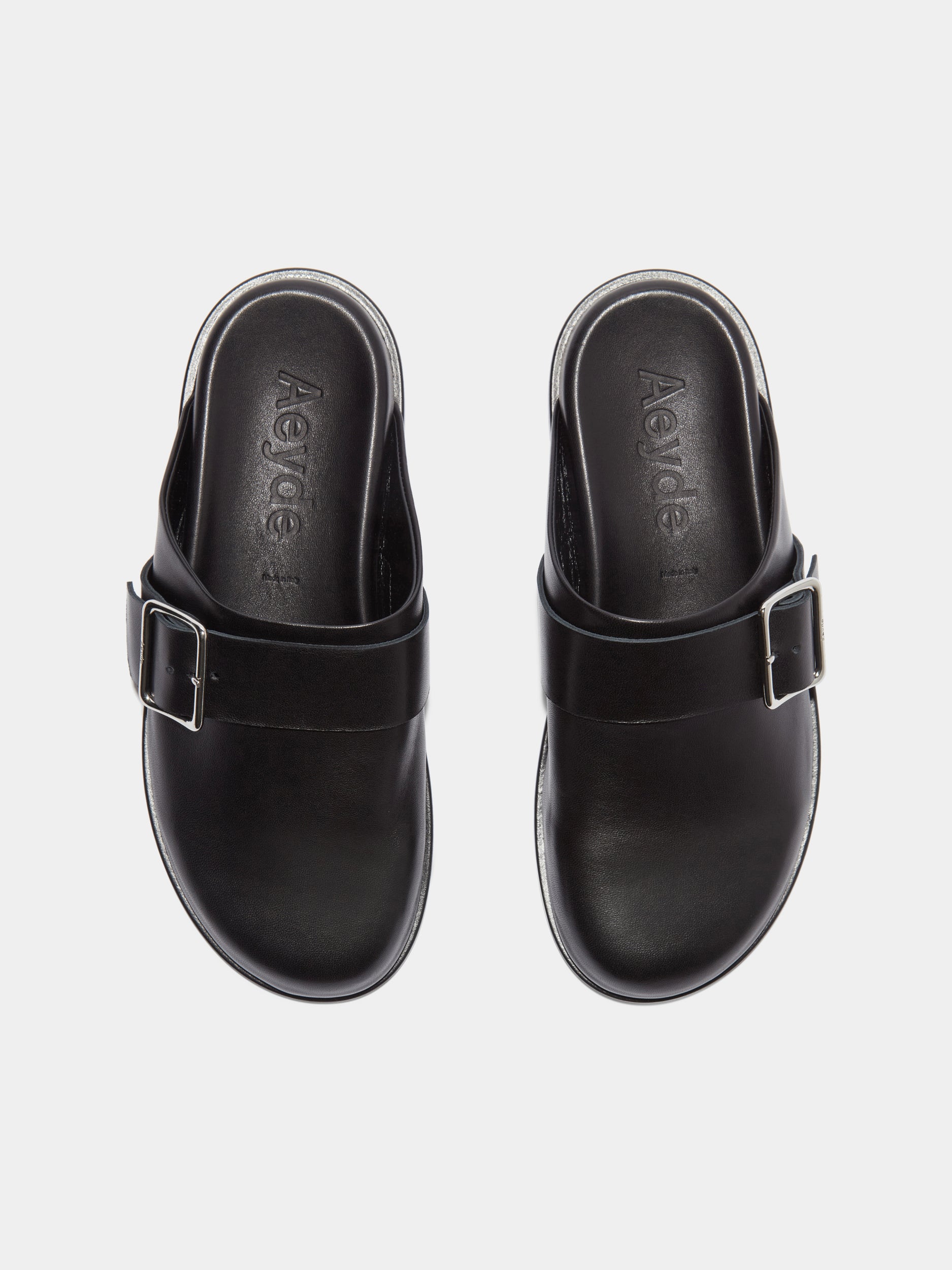 Finja Leather Slides - Image 5