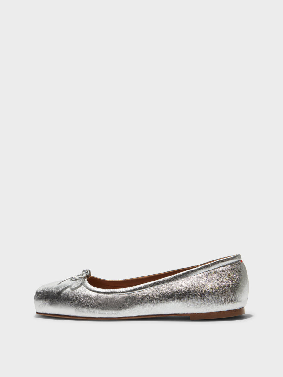 Gabriella Leather Ballet Flats