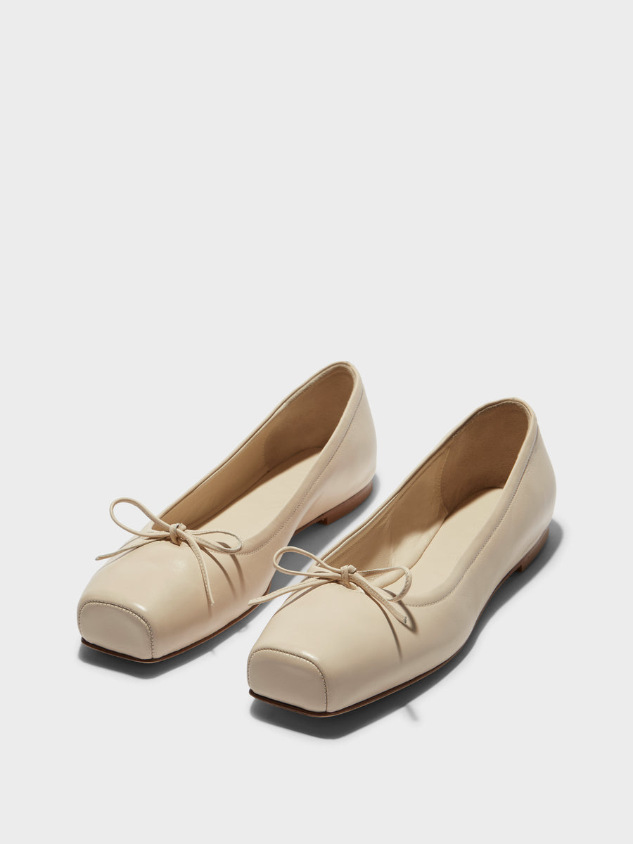 Gabriella Leather Ballet Flats