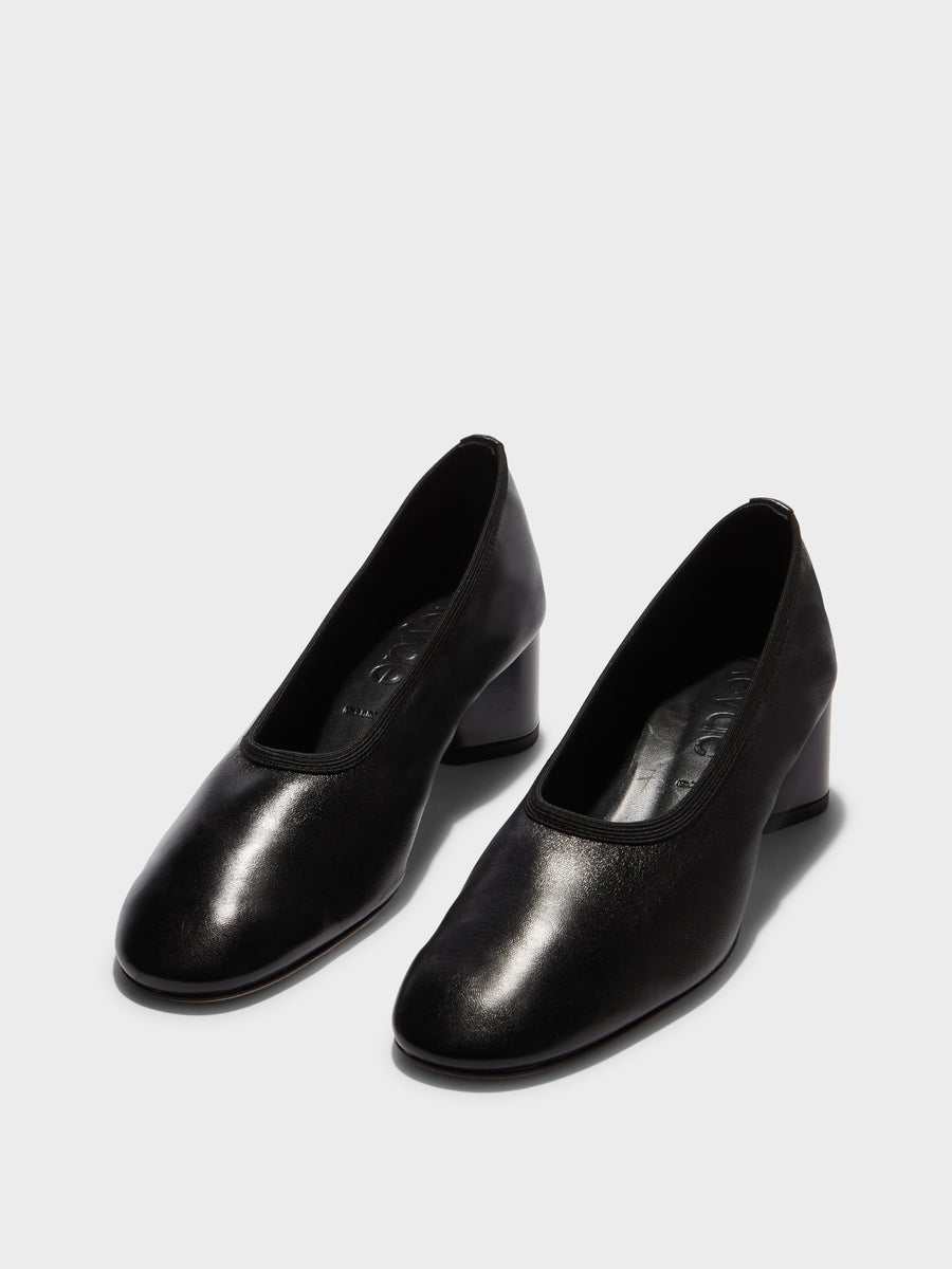 Gemma Leather Ballet Pumps