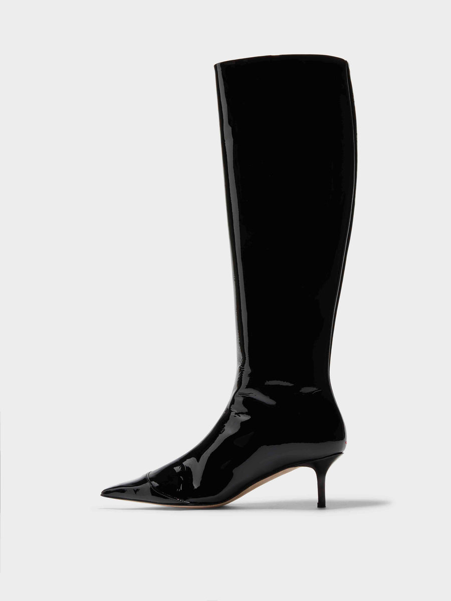 Harper Leather Knee-High Boots