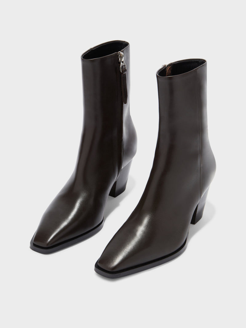 Hedvig Cowboy Ankle Boots