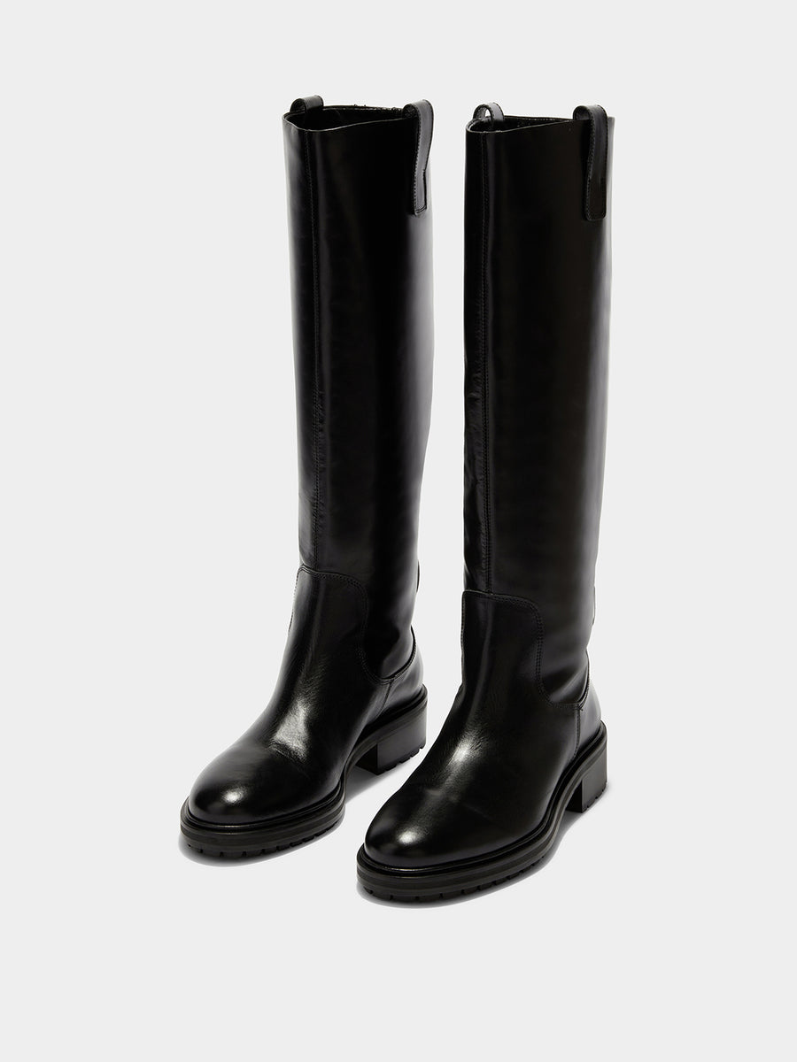 Henry Leather Knee-High Boots