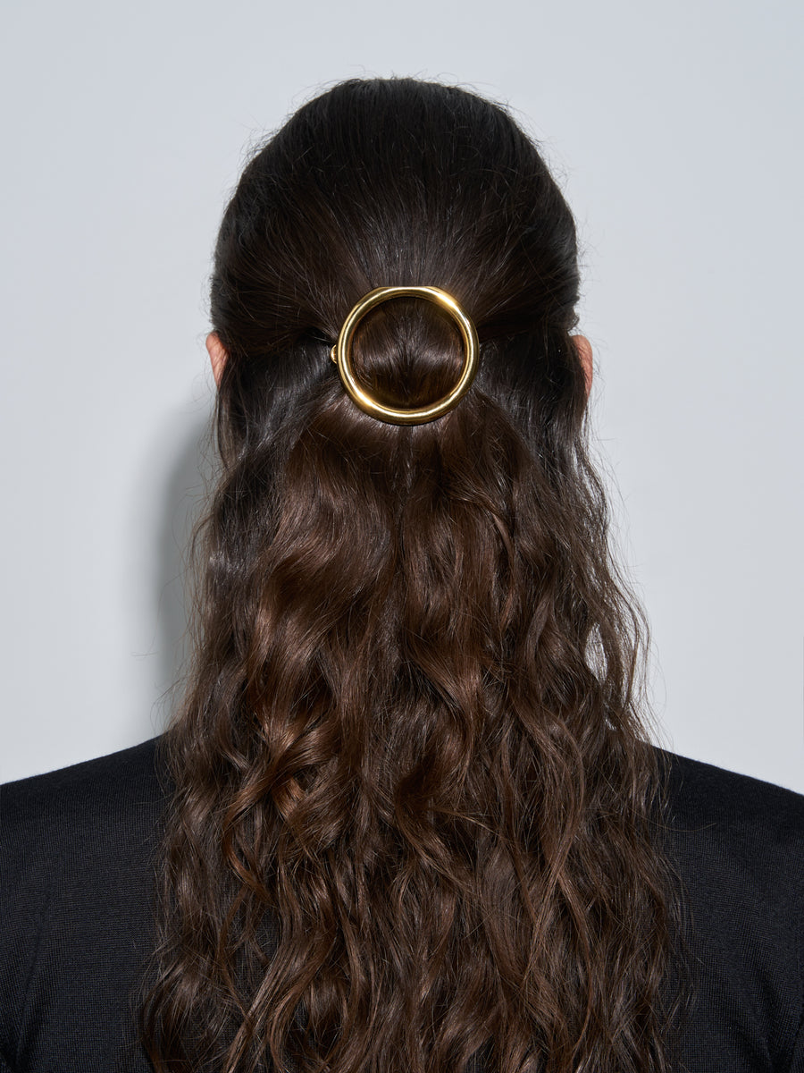 Honor 18kt Gold-Plated Hair Clip