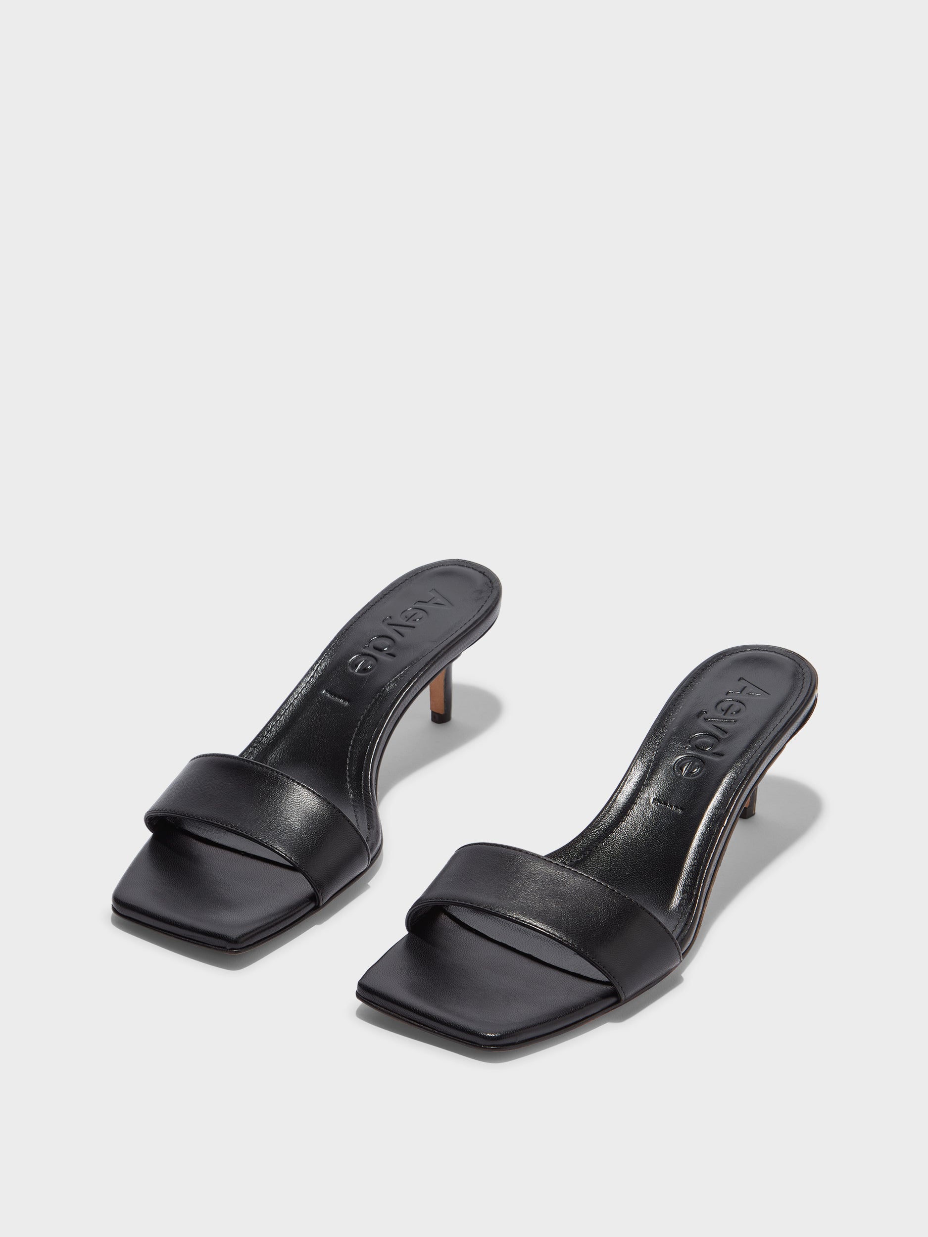 Ilvy Leather Mules - Image 2