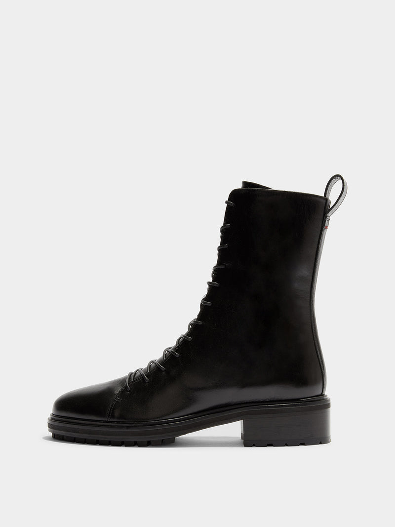 Isa Lace-Up Ankle Boots
