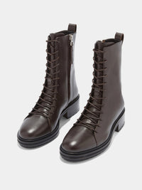 Isa Lace-Up Ankle Boots