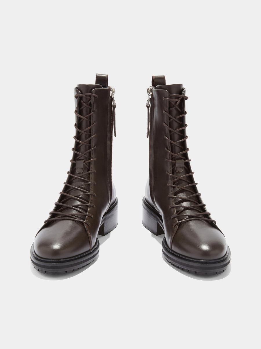 Isa Lace-Up Ankle Boots