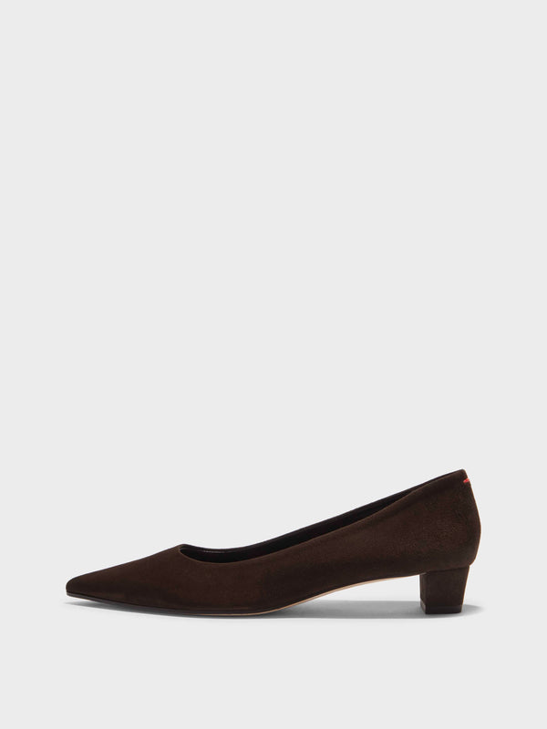 Judi Suede Pointed Pumps