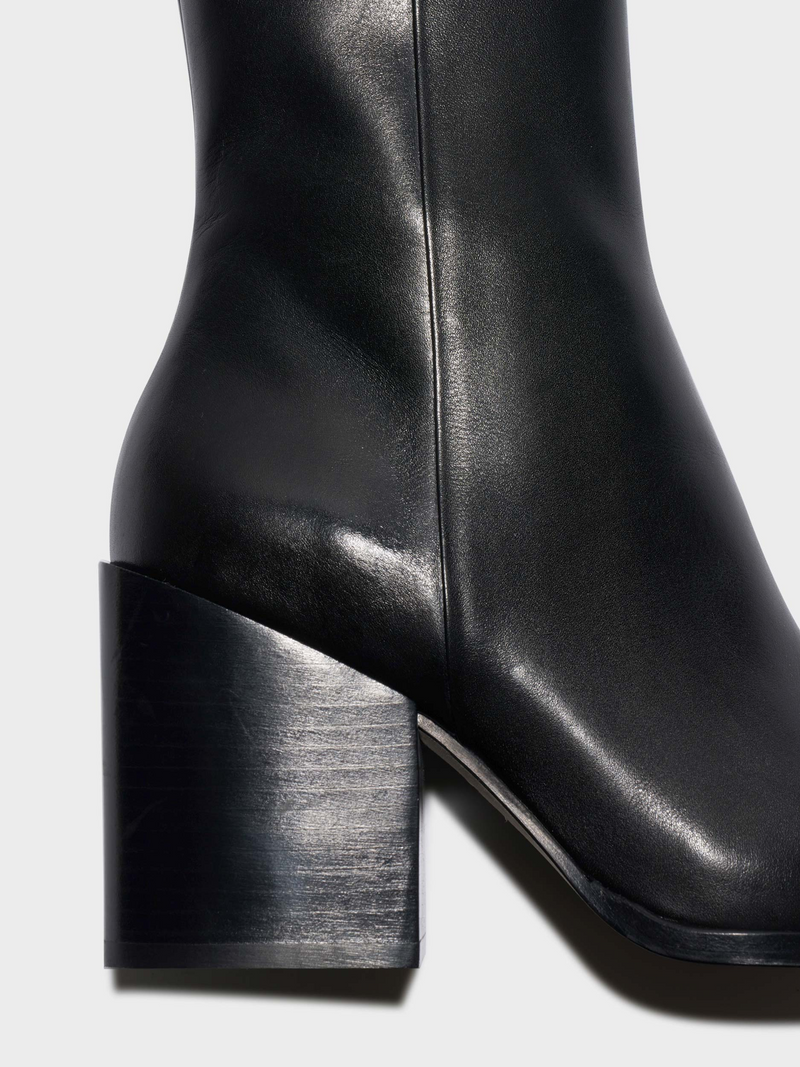 Leandra Leather Ankle Boots