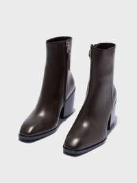 Leandra Leather Ankle Boots