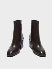 Leandra Leather Ankle Boots