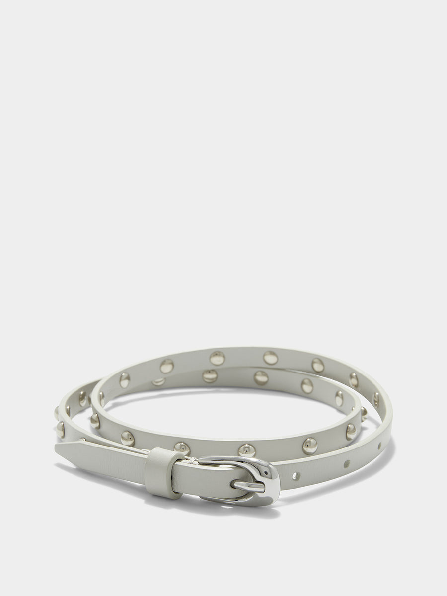 Liam Studded Leather Belt