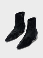 Lilia Pony Hair Ankle Boots - Image 2