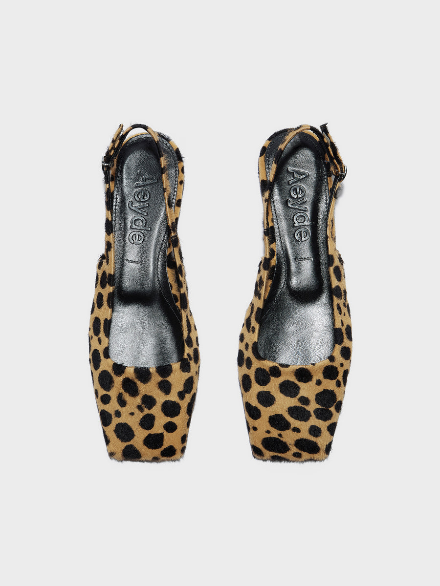 Liya Leopard Flats
