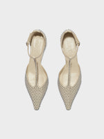 Liz Mini Stud Leather Pumps - Image 5