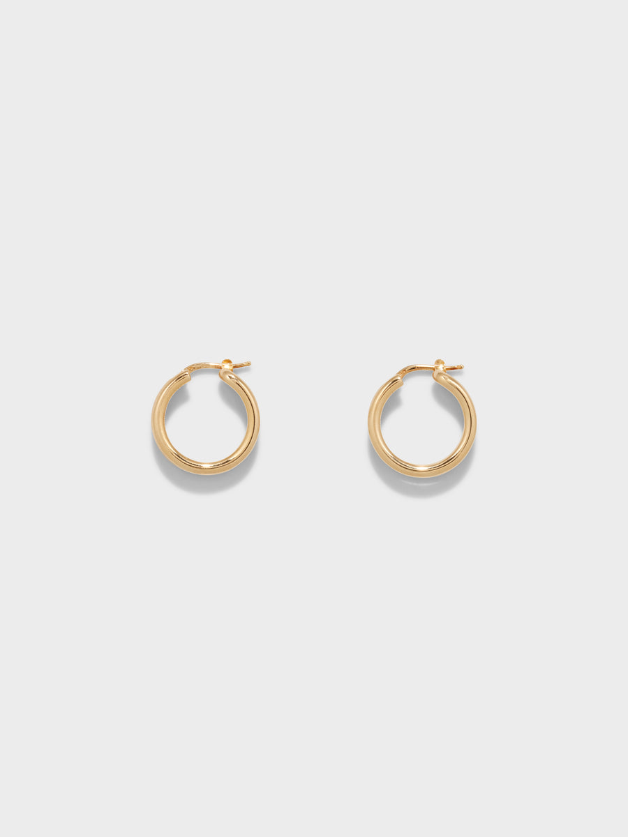 Lumi 18kt Gold-Plated Hoop Earrings