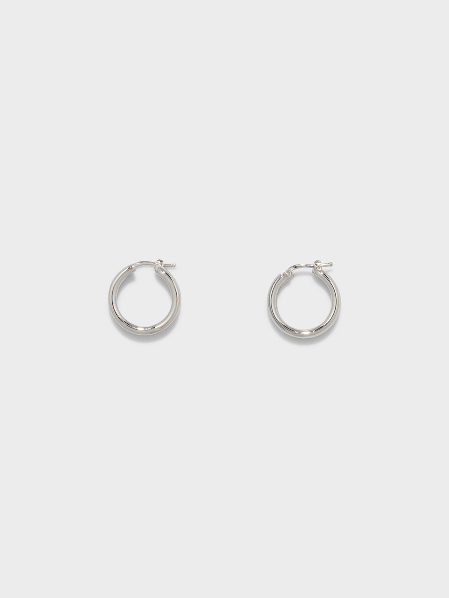 Lumi Palladium-Plated Hoop Earrings