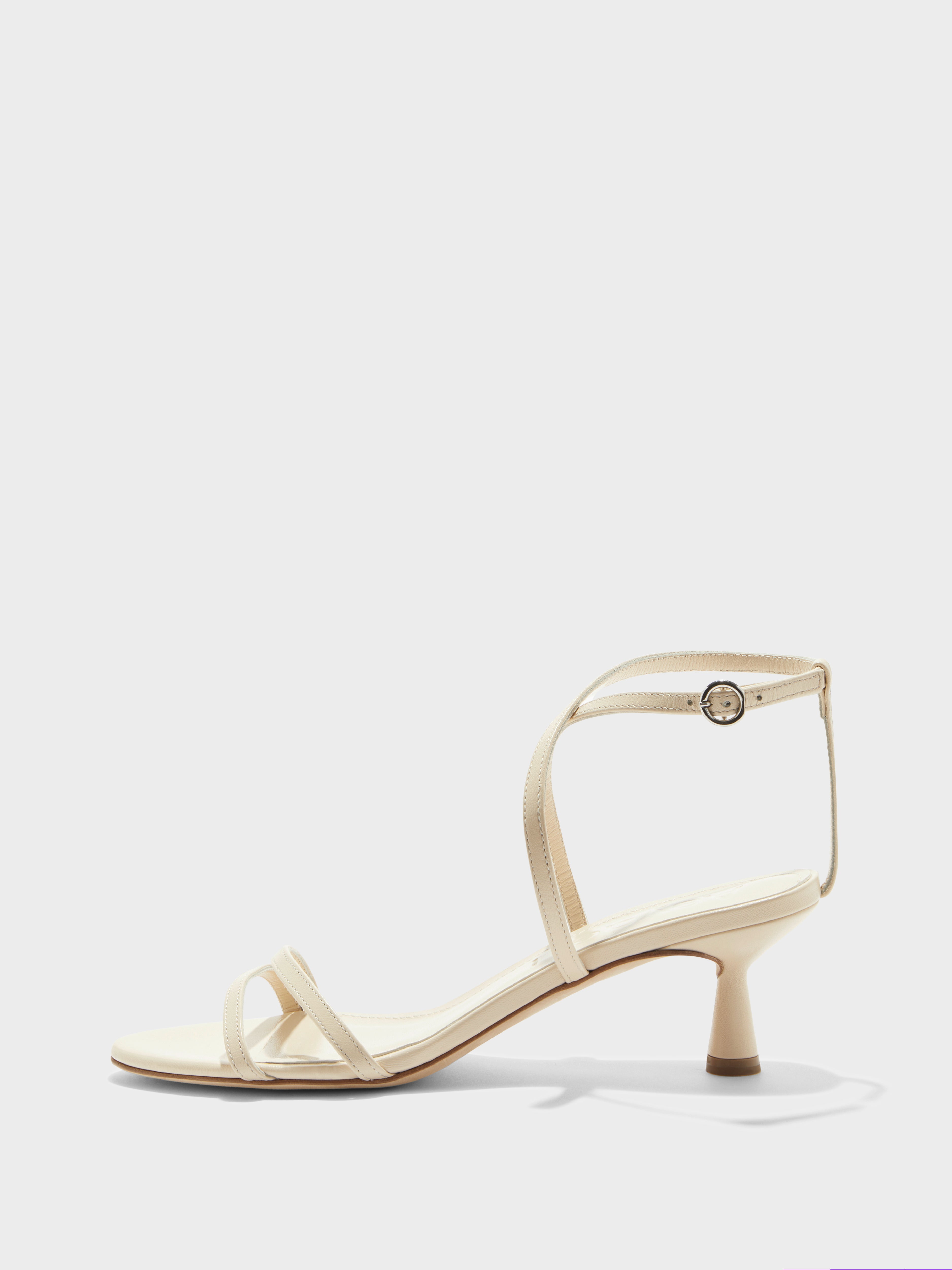 Maeve Leather Stiletto Sandals - Image 1