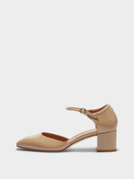 Magda Leather Mary-Jane Pumps - Image 1