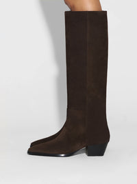 Medea Suede Knee-High Boots