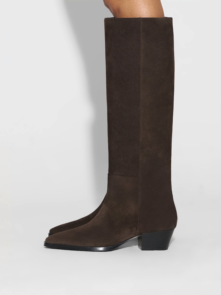Medea Suede Knee-High Boots