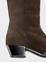 Medea Suede Knee-High Boots - Image 4