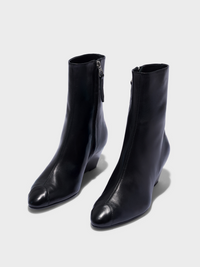 Mia Leather Ankle Boots