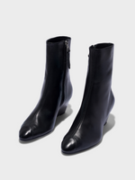 Mia Leather Ankle Boots - Image 3