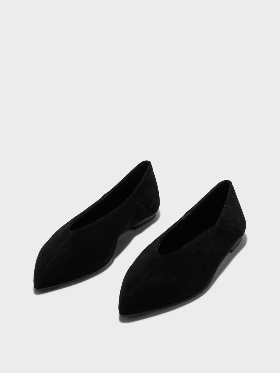 Moa Suede Ballet Flats