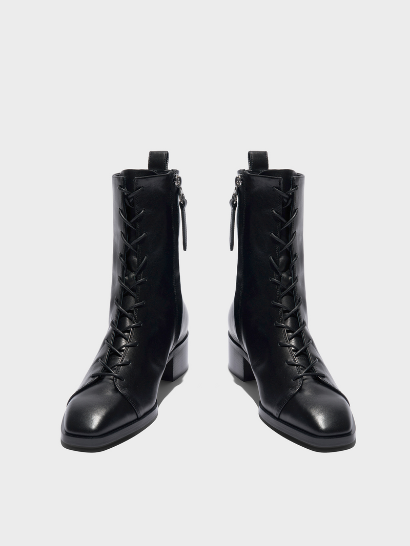 Noel Leather Ankle Boots