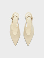 Oti Leather Slingback Pumps - Image 5