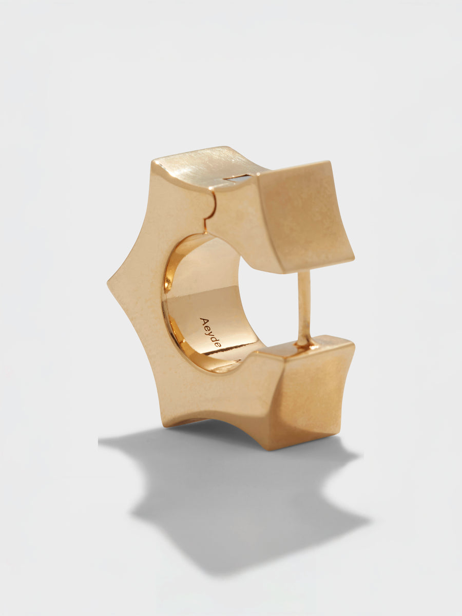 Parker 18kt Gold-Plated Hoop Earrings