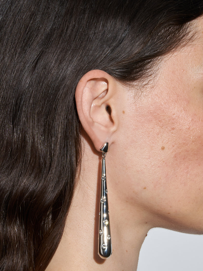 Perrin Palladium-Plated Earrings