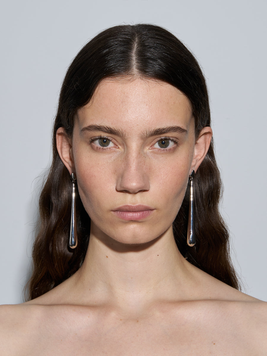 Perrin Palladium-Plated Earrings