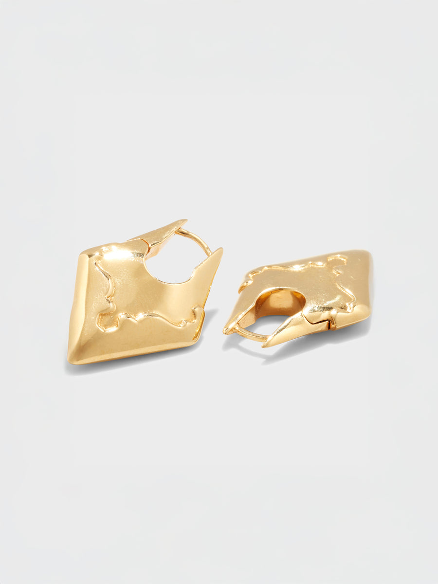 Priscilla 18kt Gold-Plated Earrings