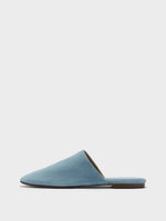Rega Suede Round-Toe Mules - Image 1