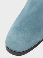 Rega Suede Round-Toe Mules - Image 4