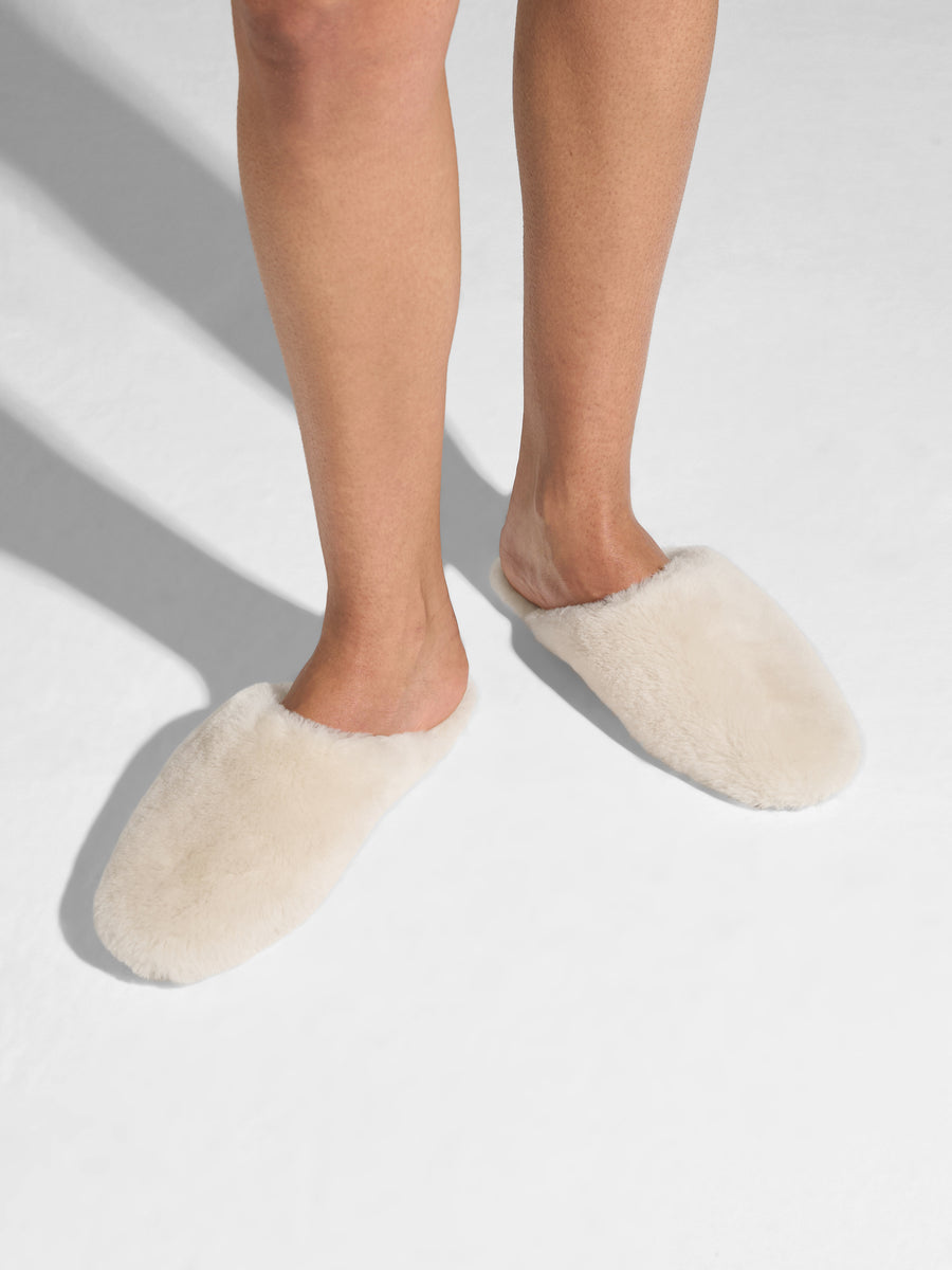 Rega Shearling Slippers