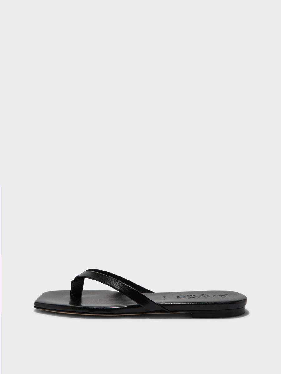 Renee Leather Thong Sandals
